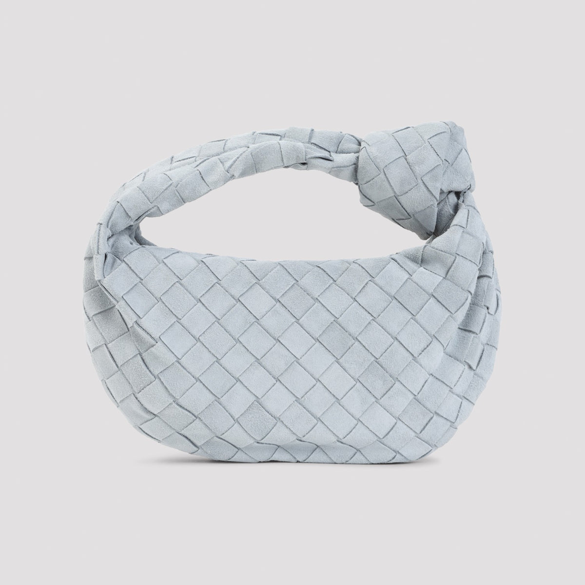 Bottega Veneta Women's Mini Jodie 15 Suede in Mineral - view 4