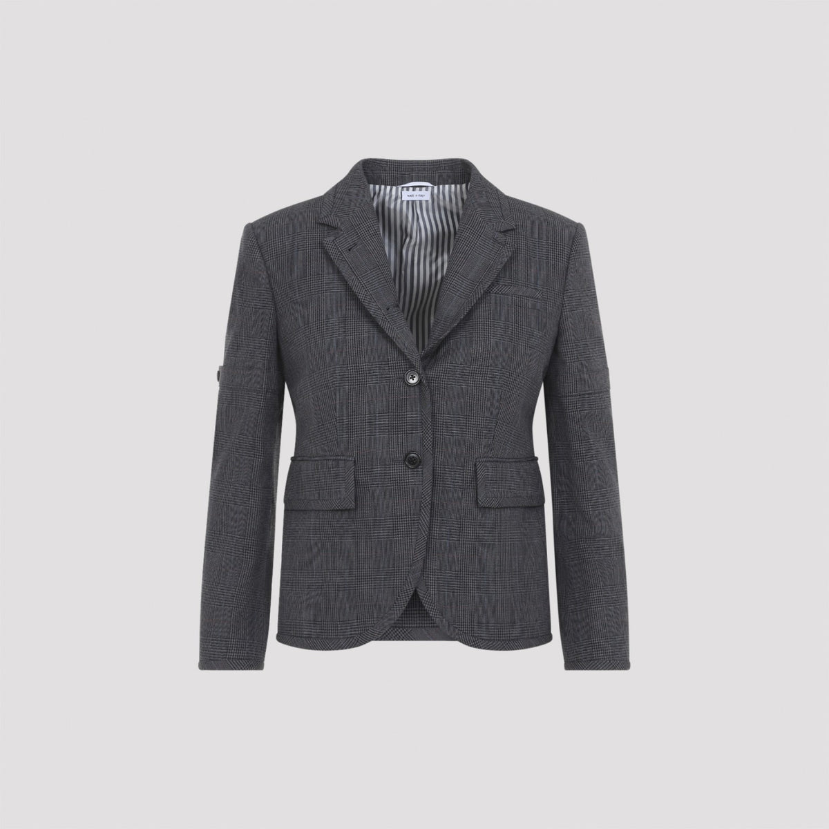 Thom Browne Women's Armhole Sport Coat in Dark Grey Wool - view 1