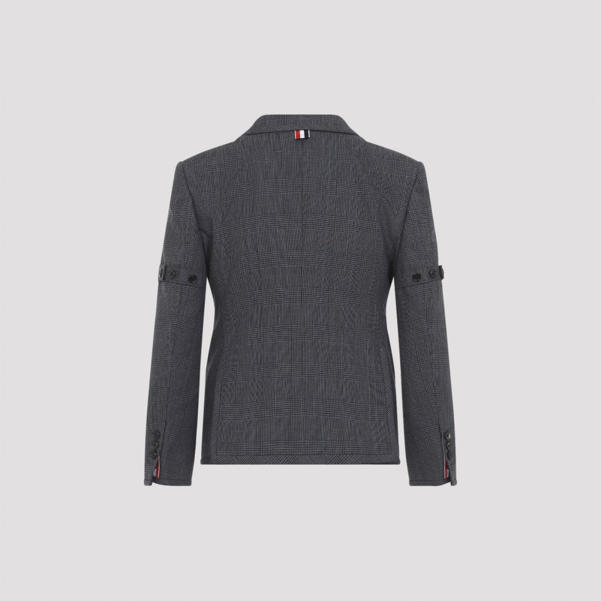 Thom Browne Women's Armhole Sport Coat in Dark Grey Wool - view 4