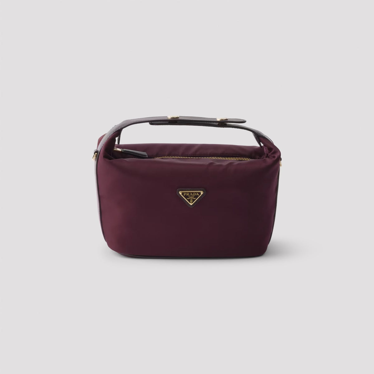 Prada Women's Chérie Mini Re-Nylon Bag in Bordeaux - view 3