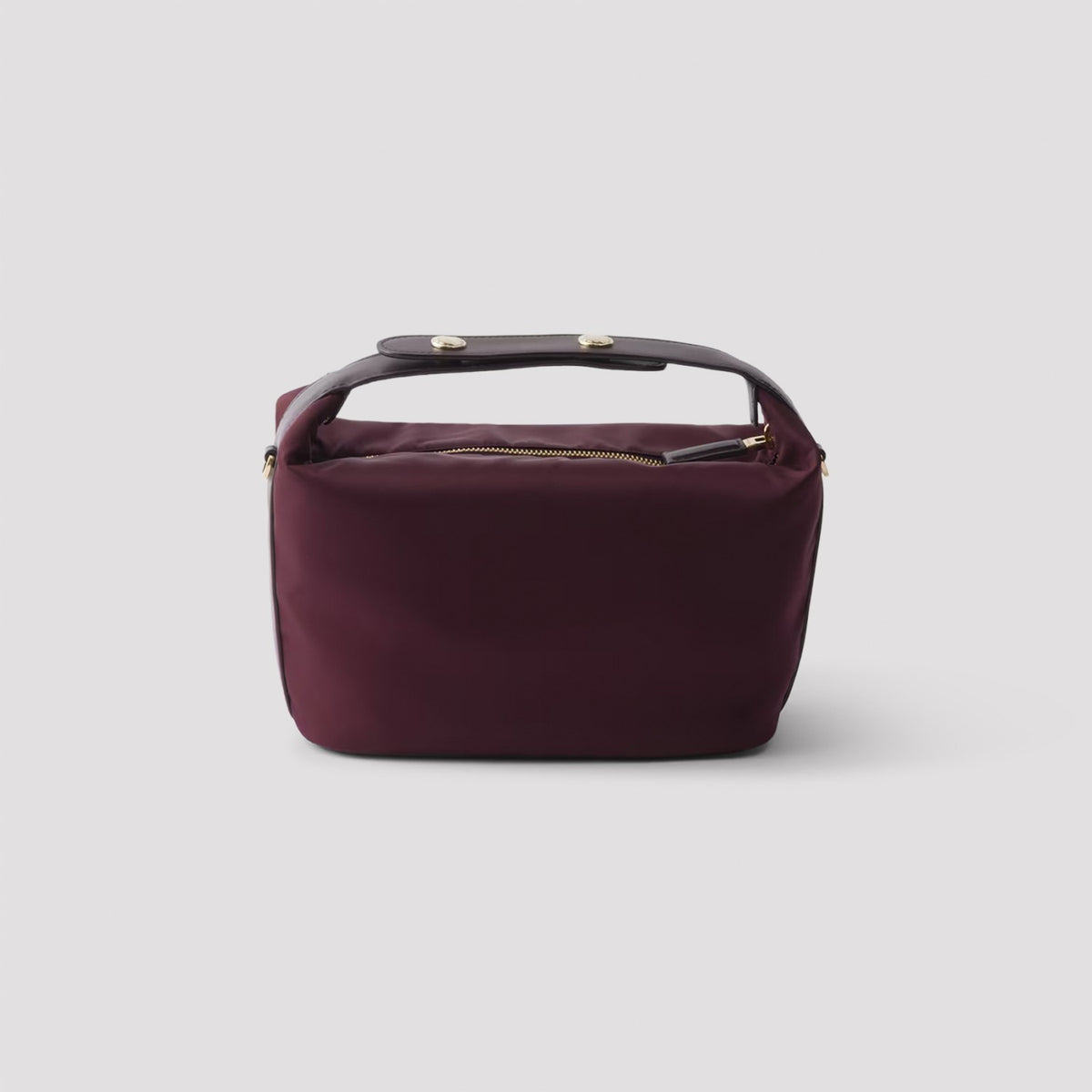 Prada Women's Chérie Mini Re-Nylon Bag in Bordeaux - view 4