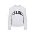 Celine Men's Cotton Sweatshirt in Grey - view 1