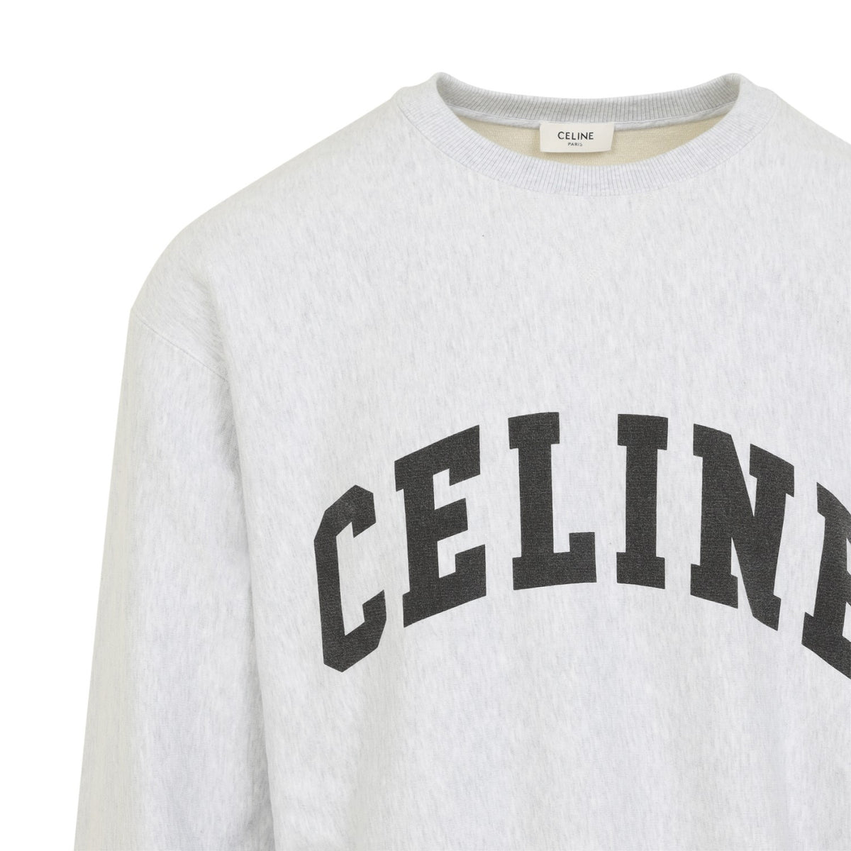 Celine Men's Cotton Sweatshirt in Grey - view 2