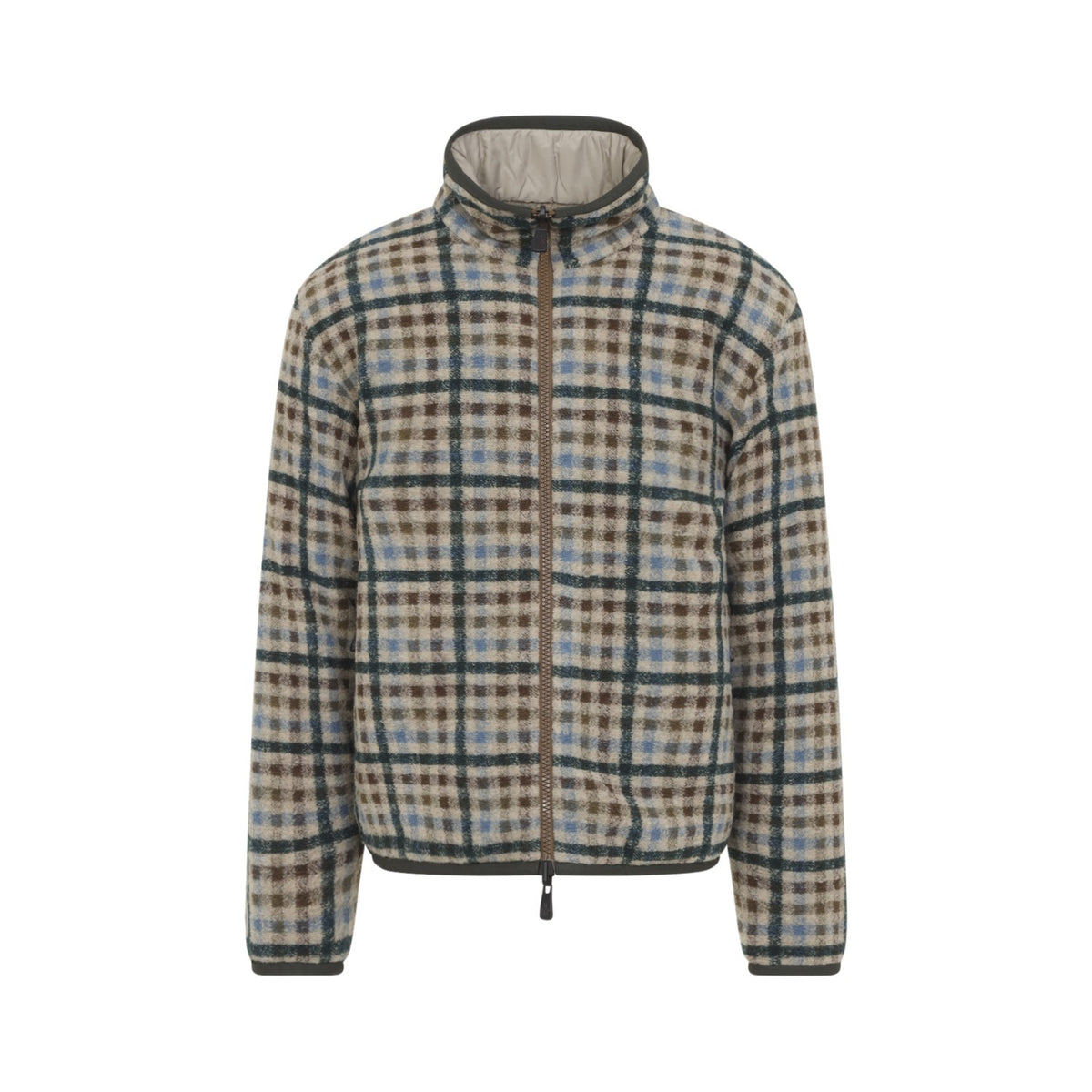 Moncler Grenoble Men's Zip Up Cardigan in Dark Green - view 1