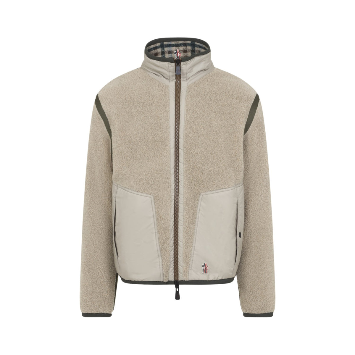Moncler Grenoble Men's Zip Up Cardigan in Dark Green - view 2