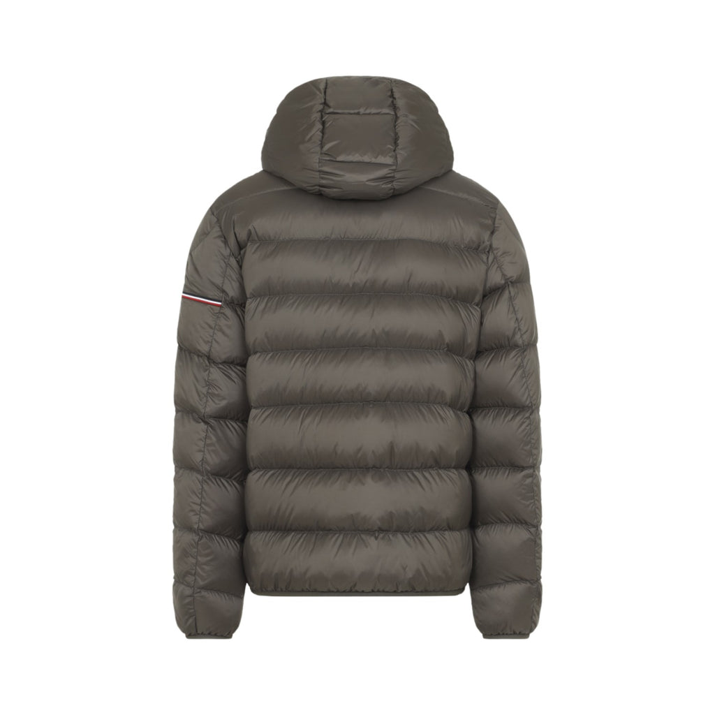 Moncler Men's Ravenlock Jacket in Olive Polyamide - view 2