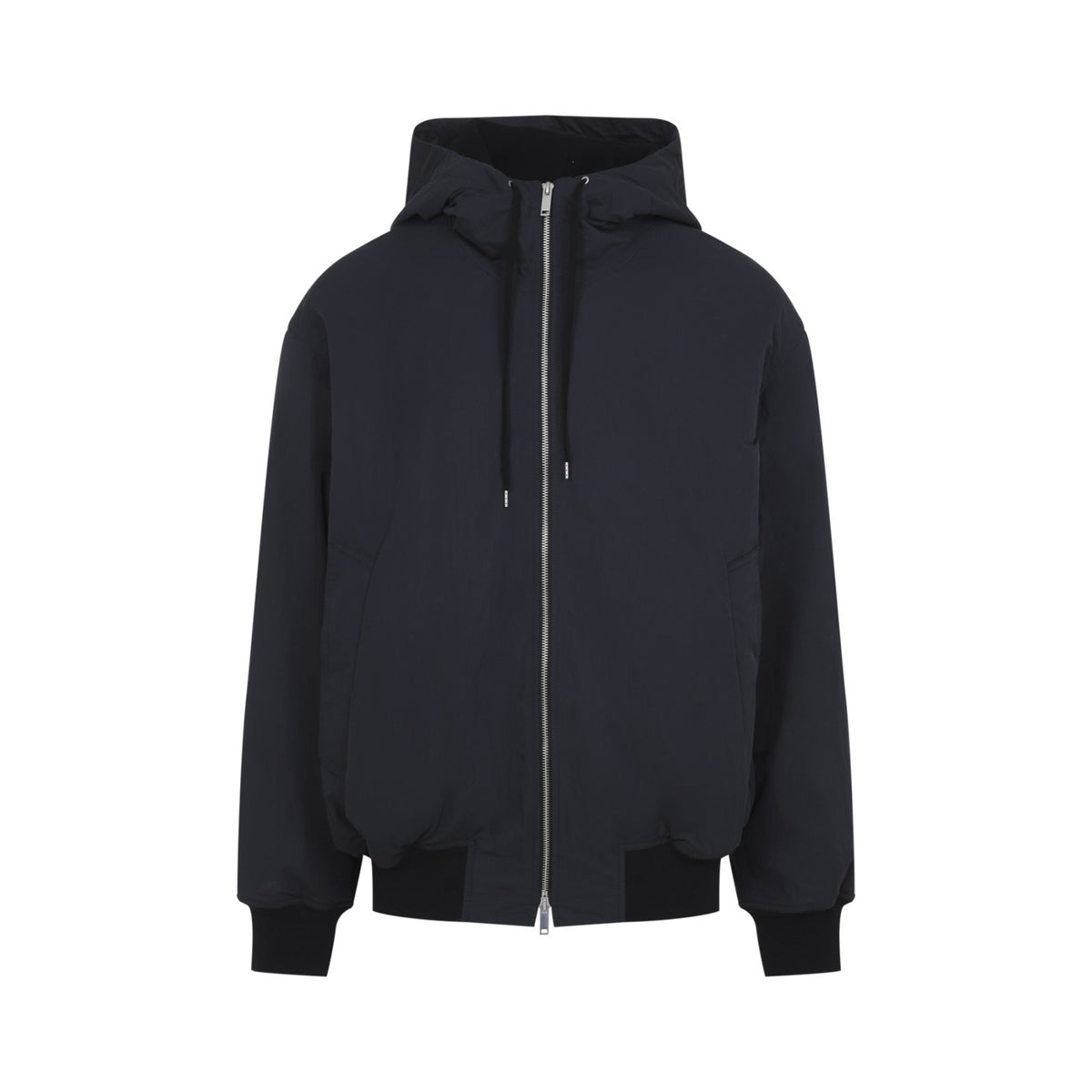 Studio Nicholson Men's Wickett Wool Lined Hooded in Black - view 1