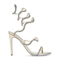 René Caovilla Women's Satin Mekong Sandals in Beige - view 1