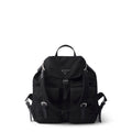 Prada Unisex Re-Nylon Backpack in Black Polyamide - view 1