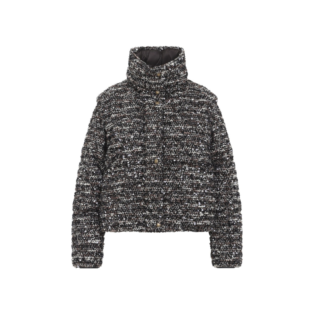 Moncler Women's Poetique Jacket in Brown Polyester - view 1