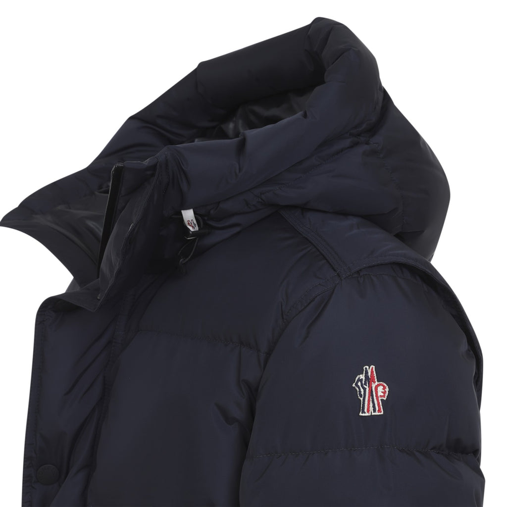 Moncler Grenoble Men's Kasanka Jacket in Dark Blue Down - view 4