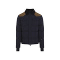 Moncler Grenoble Men's Geltech Shirt Jacket in Navy Cotton - view 1