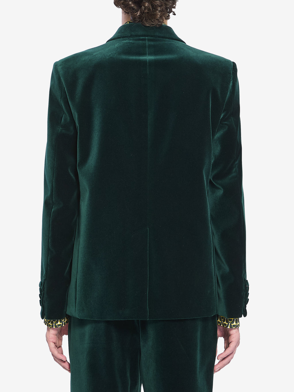 Gucci Men's Velvet Jacket in Green