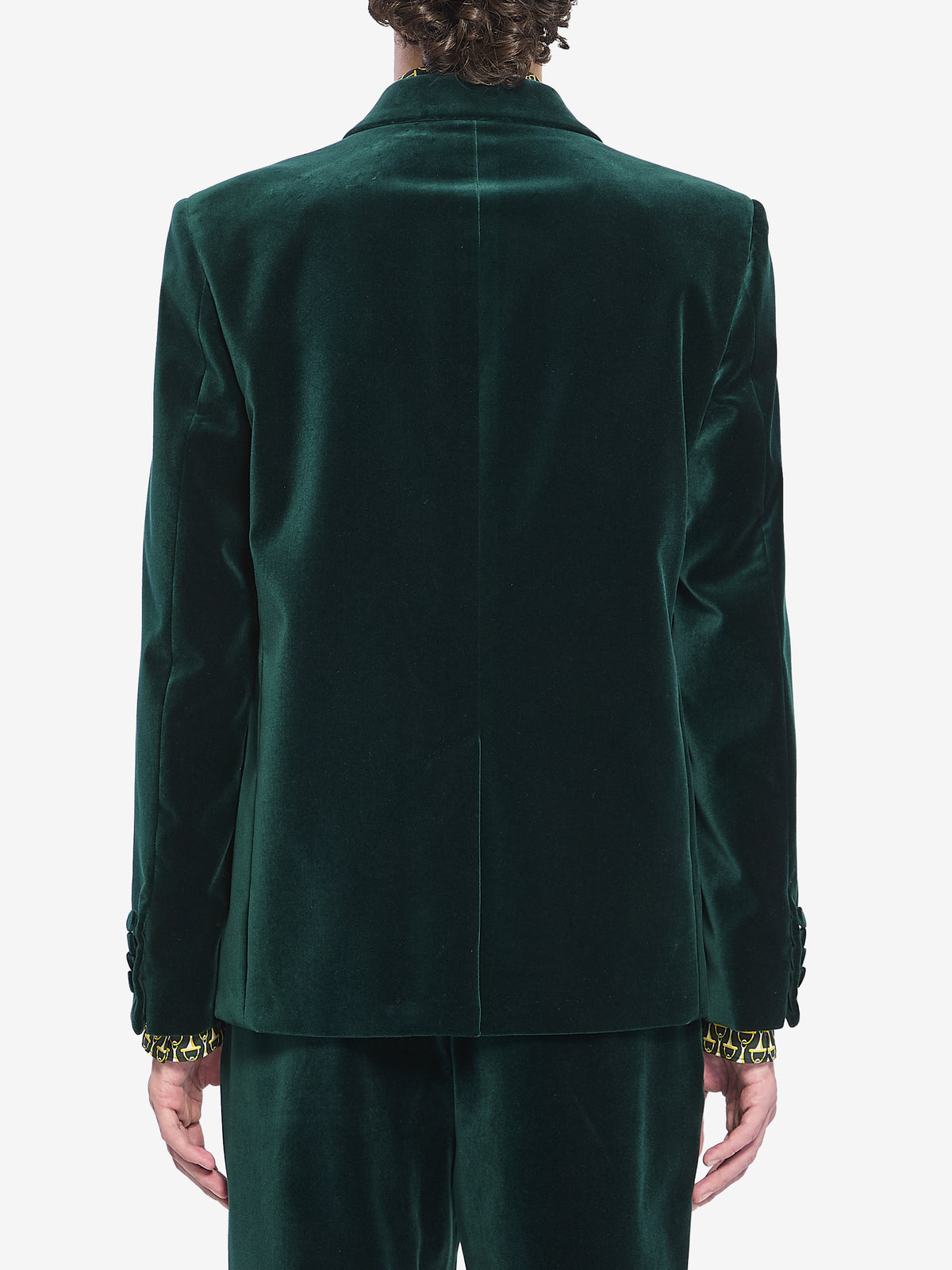 Gucci Men's Velvet Jacket in Green