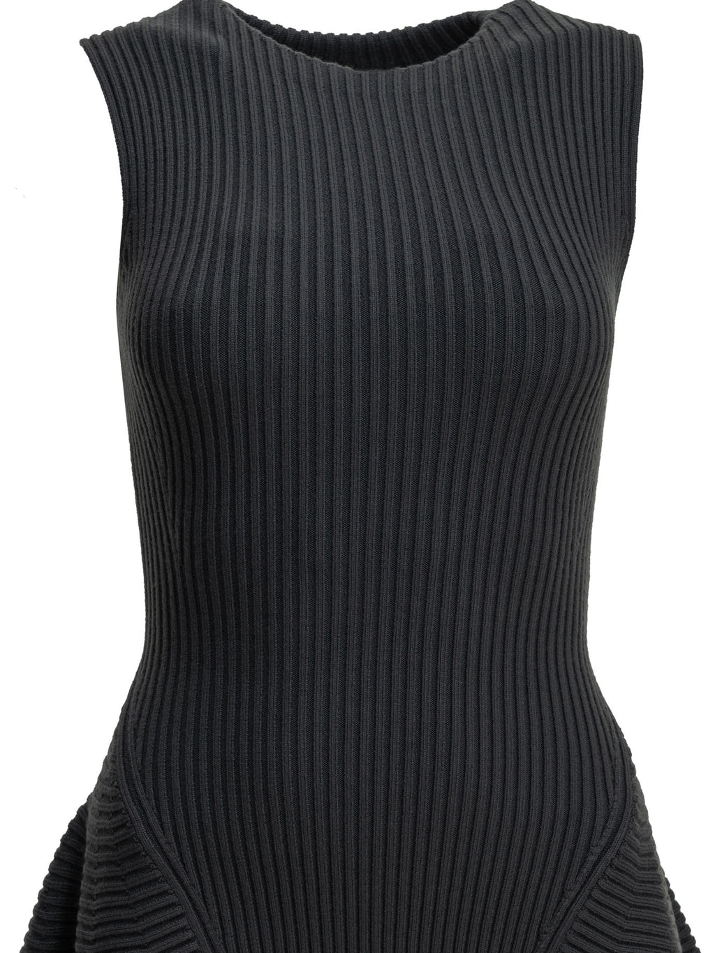 Alaia Women's Skater Short Dress in Grey