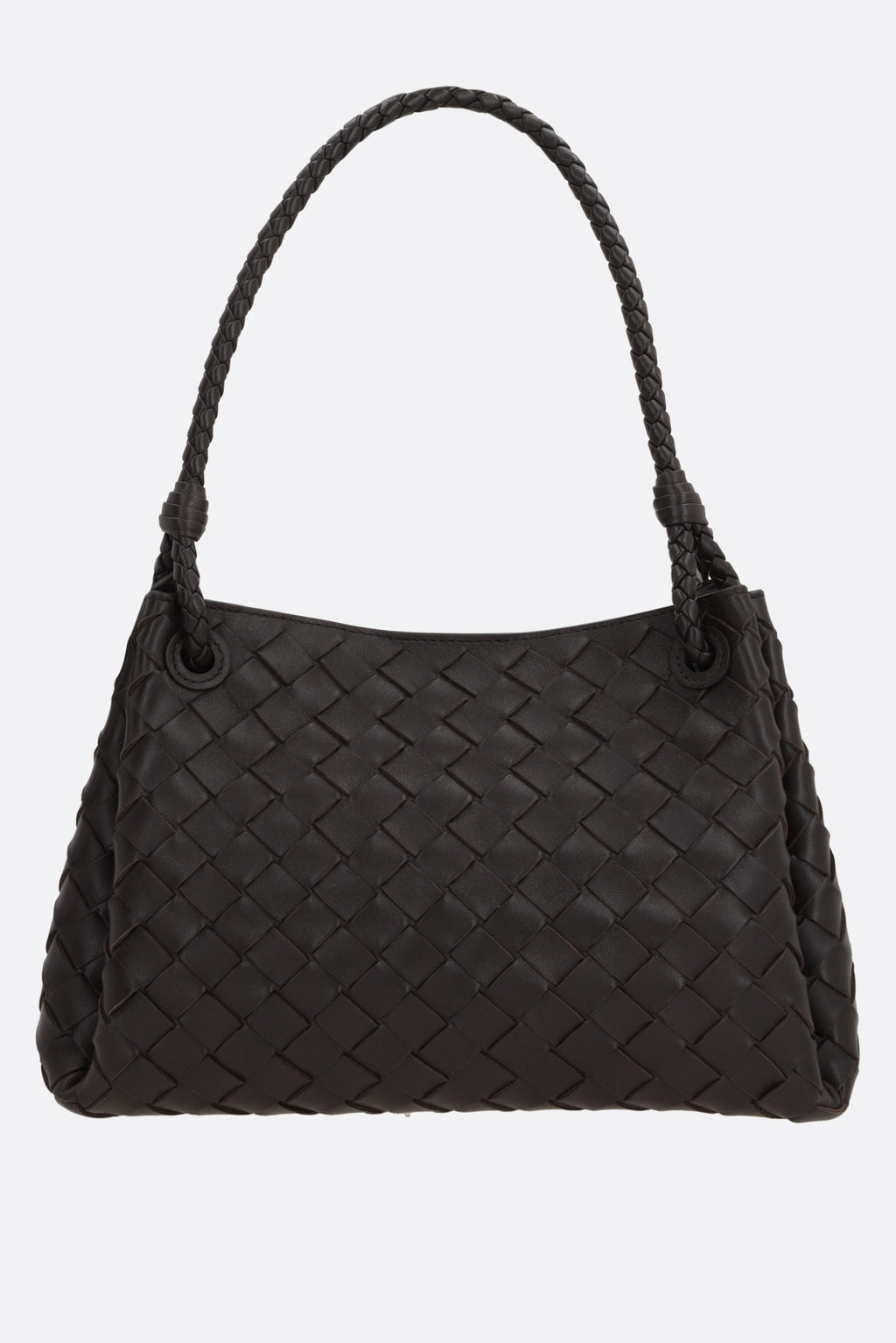 Bottega Veneta Women's Top Handle Bag in Fondente