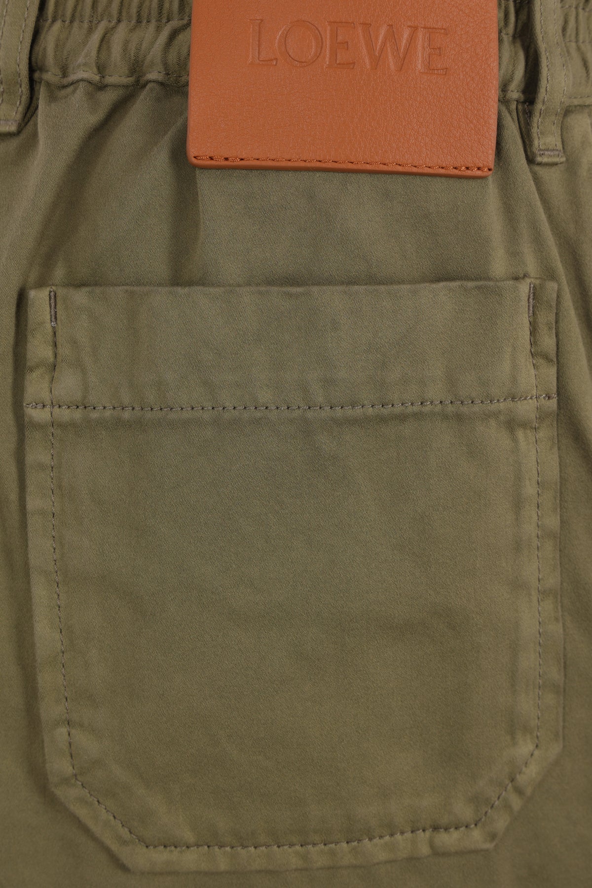 Loewe Men's Jacket in Khaki Green
