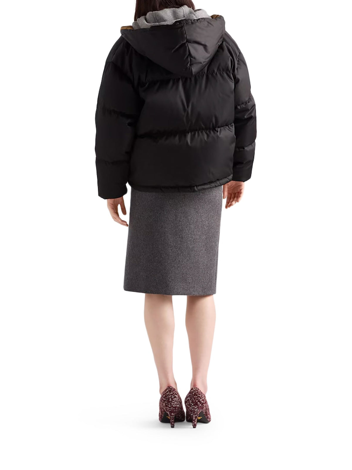 Prada Women's PADDED JACKET RE-NYLON in Black