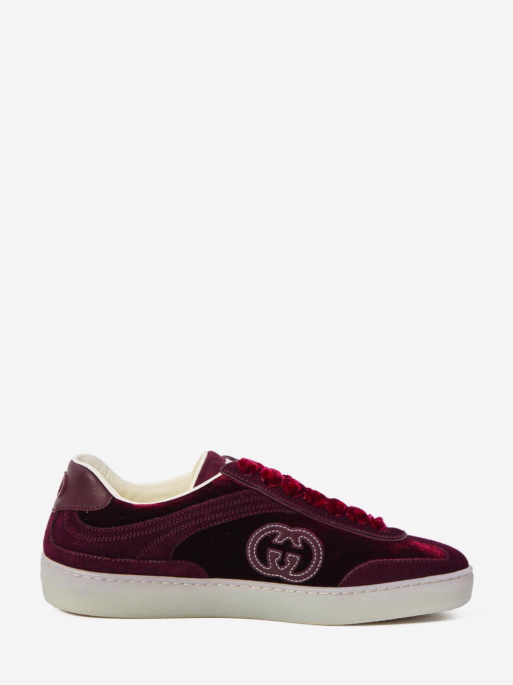 Gucci Women's G75 Sneakers in Bordeaux