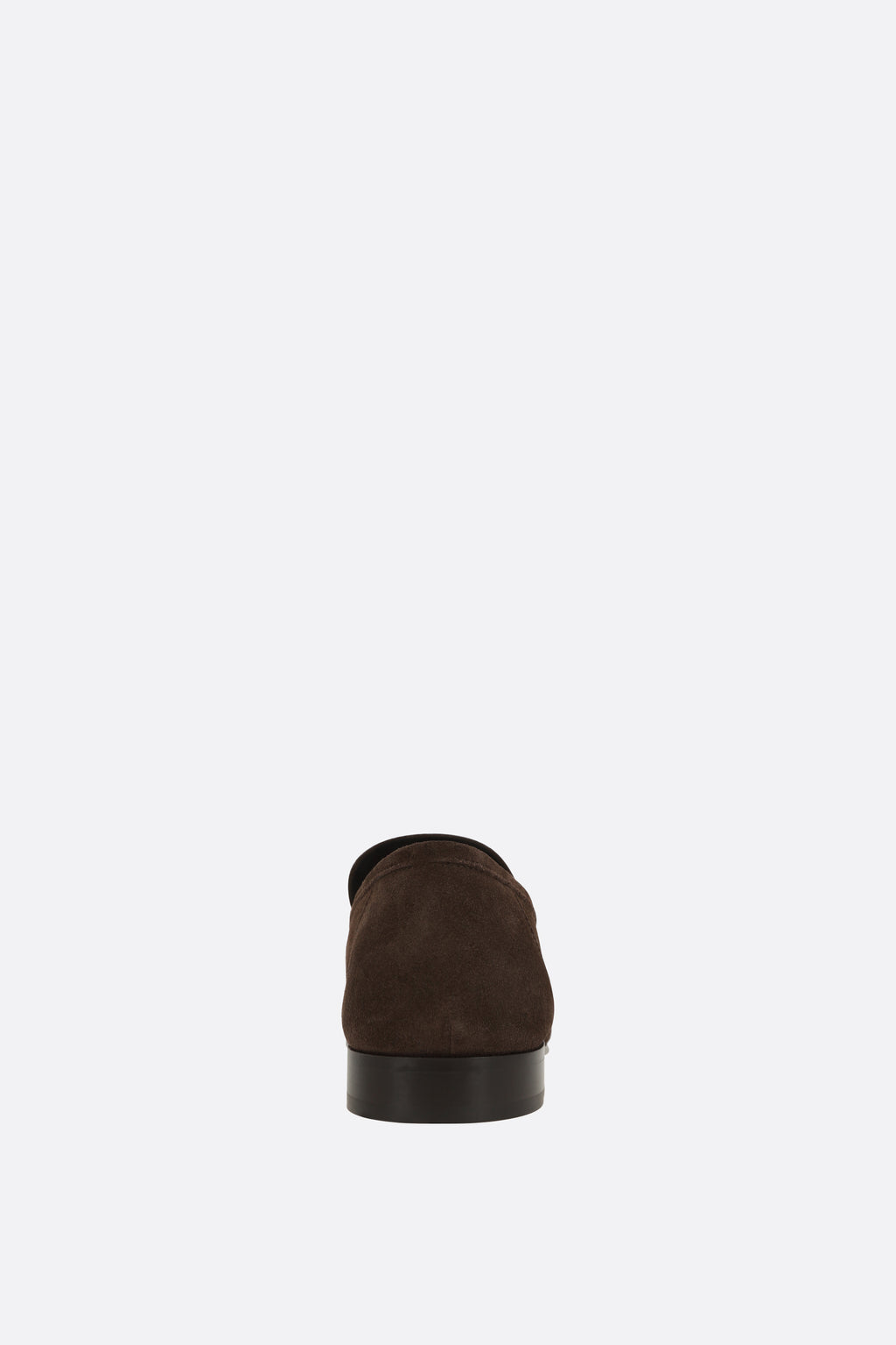 The Row Men's Loafers in Lacquer Brown