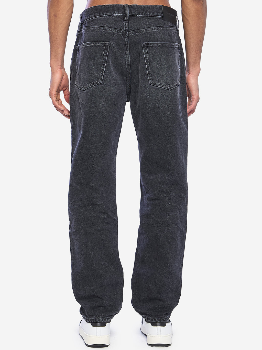 Saint Laurent Men's Long Mick Jeans in Black