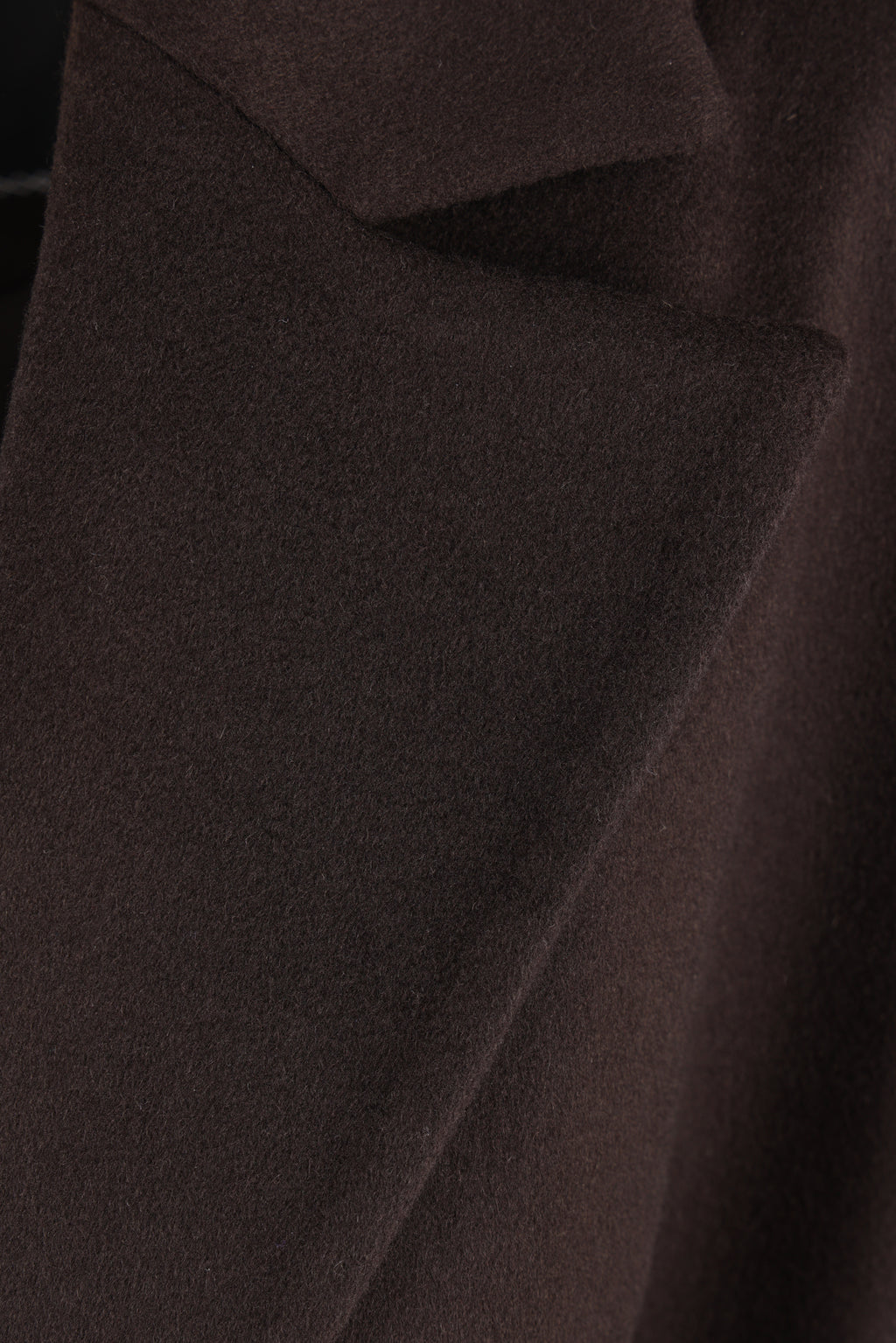 Kiton Women's Coat in Dark Brown Silk
