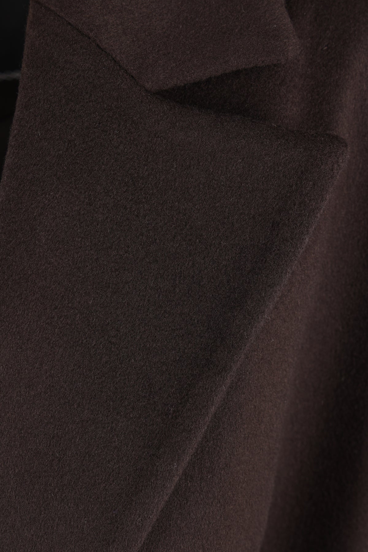 Kiton Women's Coat in Dark Brown Silk