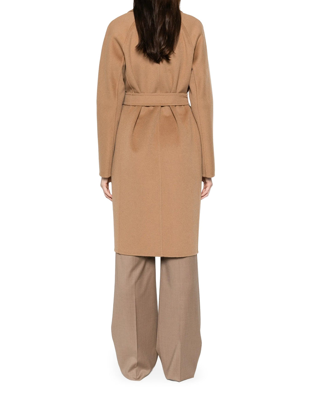Max Mara Women's ACERI CASHMERE ROBE COAT in Camel