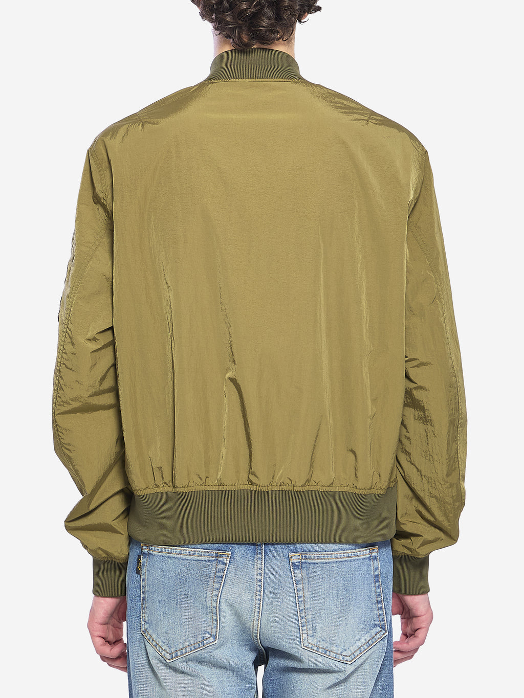 Moncler Men's Reversible Locovez Bomber Jacket in Green