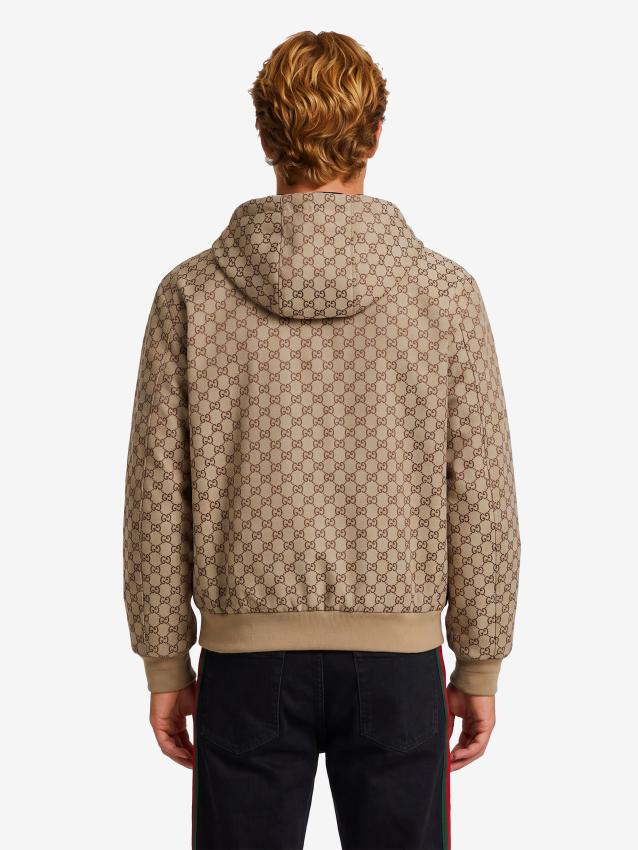 Gucci Men's Reversible Zip Jacket in Black