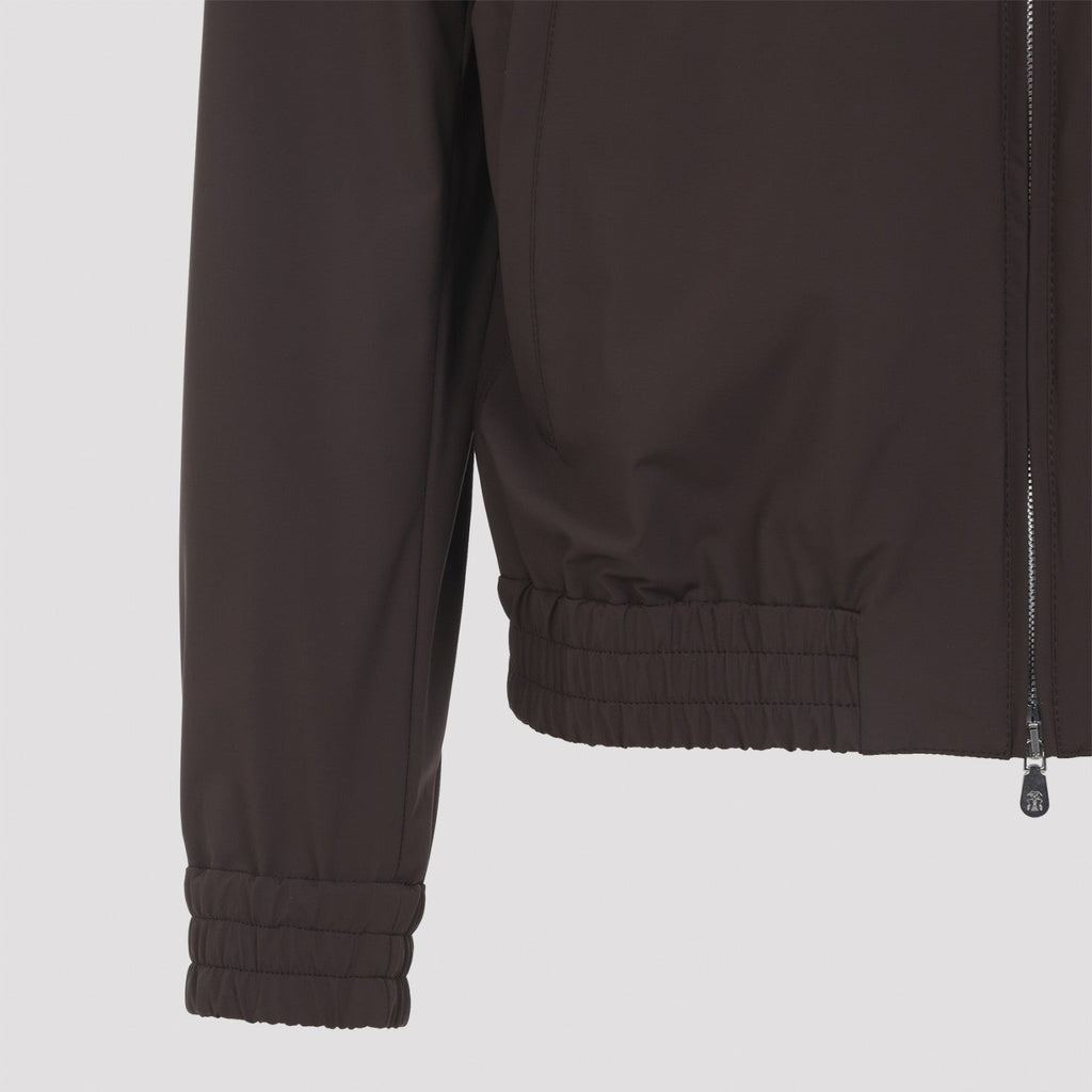 Brunello Cucinelli Men's Jacket in Brown