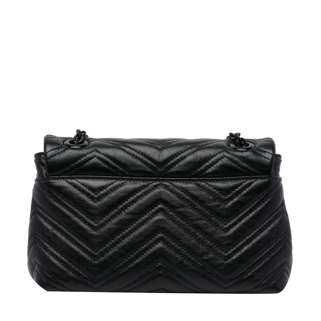 Gucci Women's Gg Marmont Small Bag in Black