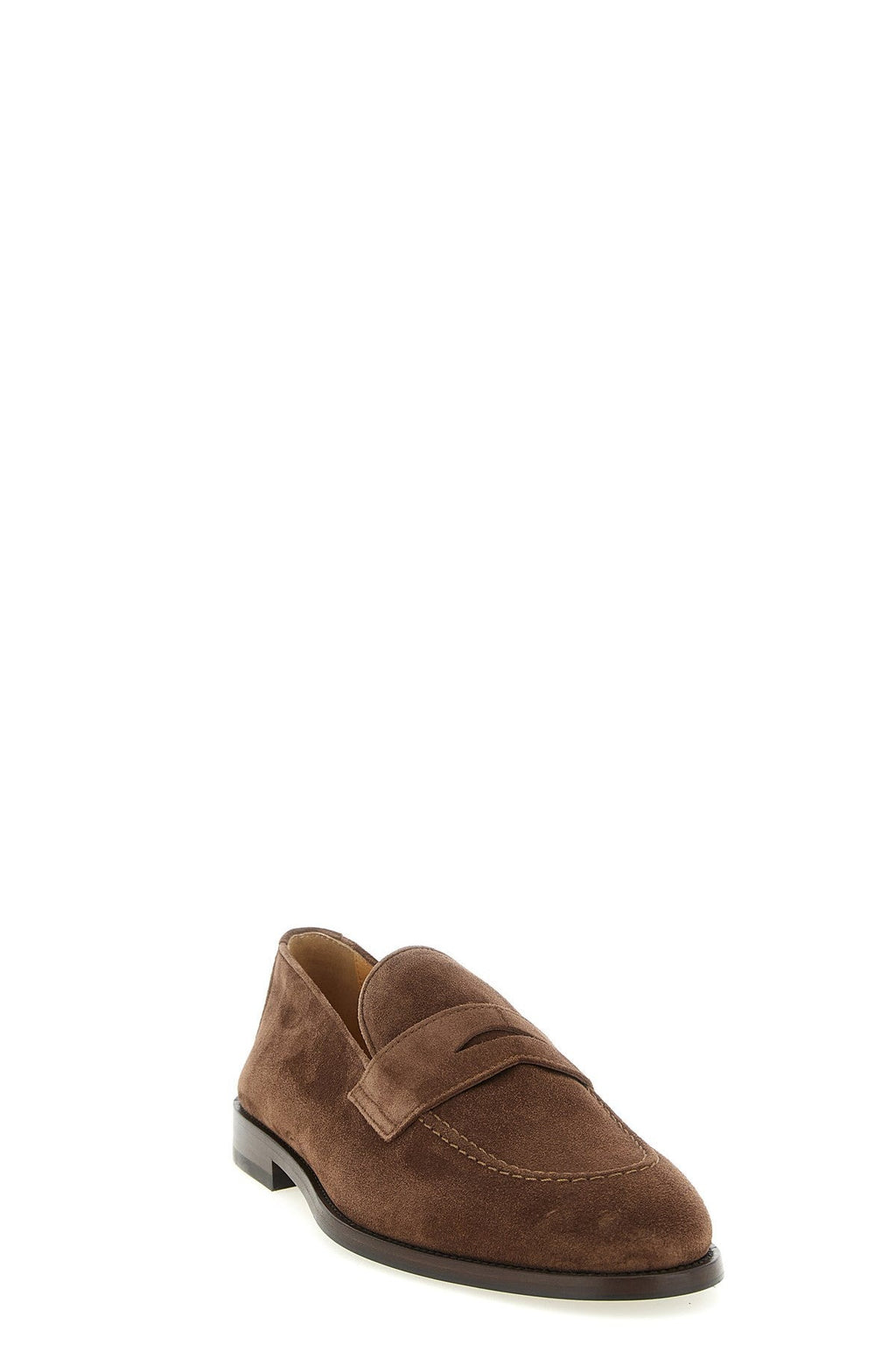 Brunello Cucinelli Men's Loafers in Brown