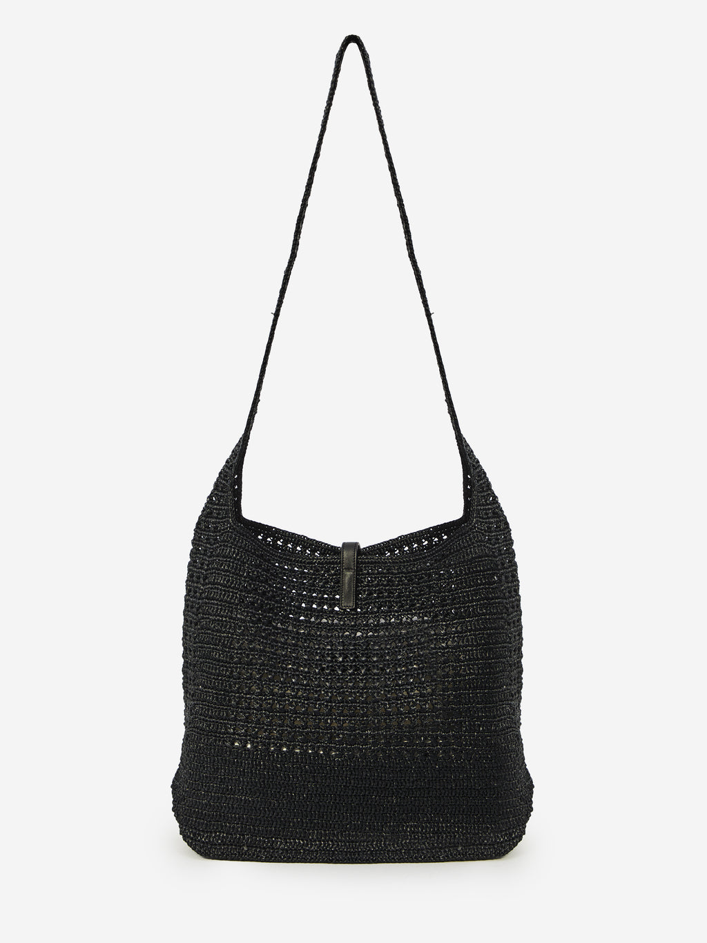 Saint Laurent Men's Le 5 À 7 Hobo Bag Medium in Black