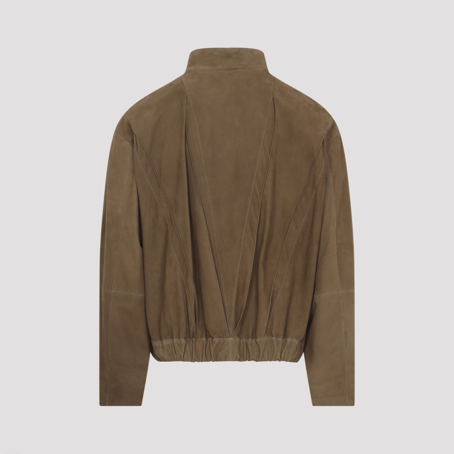Giorgio Armani Men's Leather Jacket in Brown