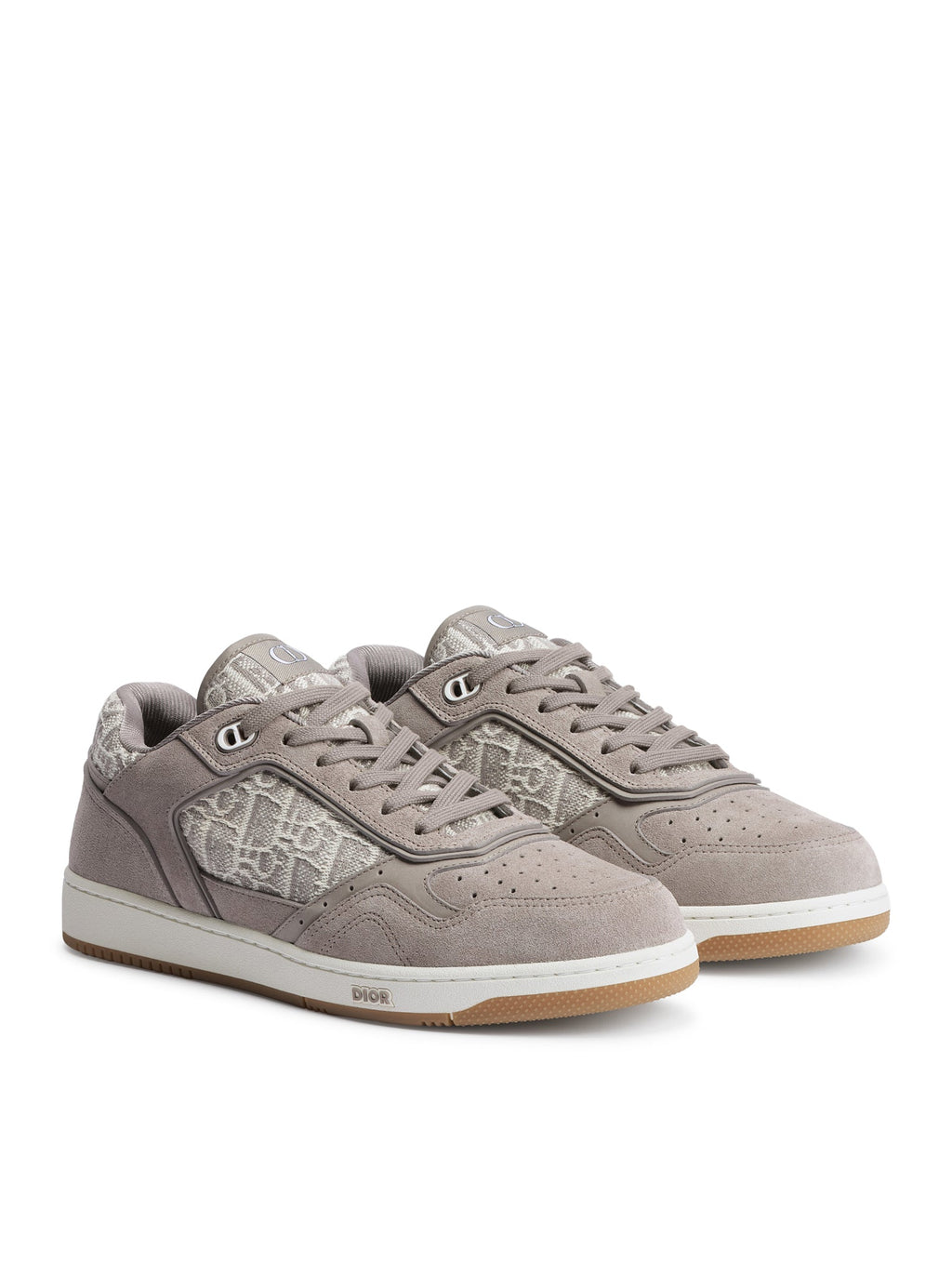 Christian Dior Men's B27 UPTOWN LOW-TOP SNEAKERS in Grey