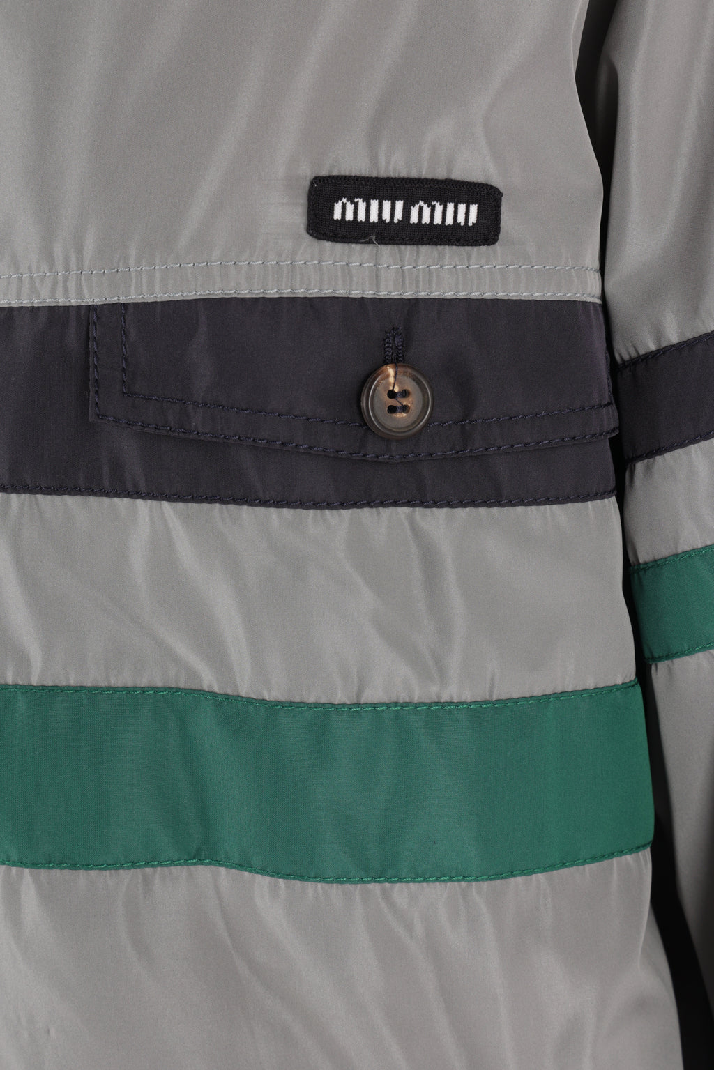 Miu Miu Women's Bomber Jacket in Piombo