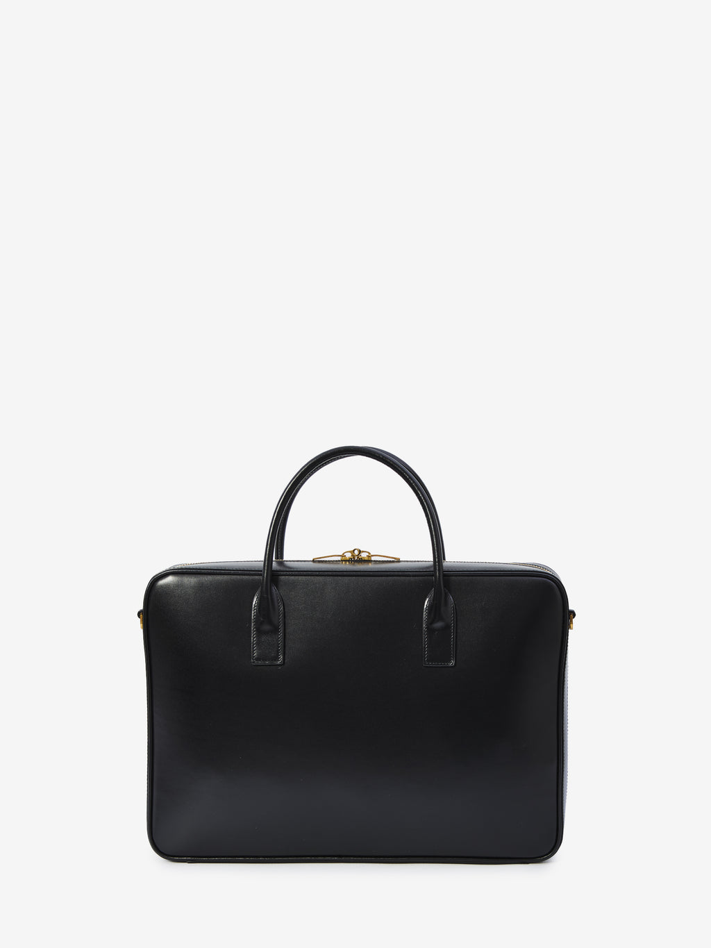 Saint Laurent Men's Sac De Jour Bowler Bag in Black