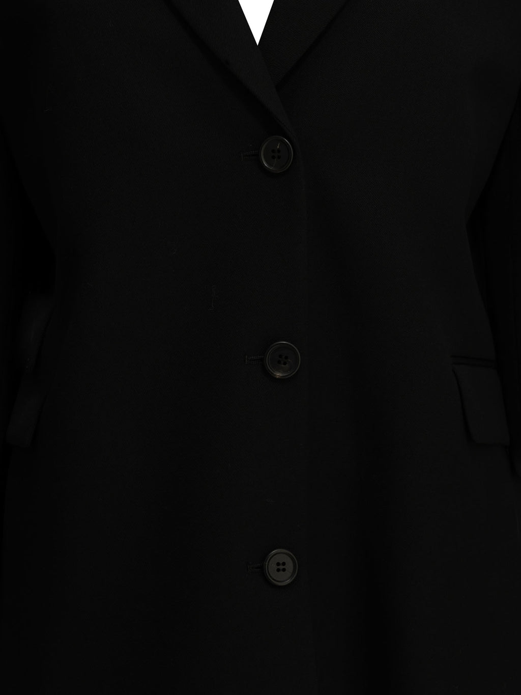 Prada Women's Single-breasted wool blazer in Black