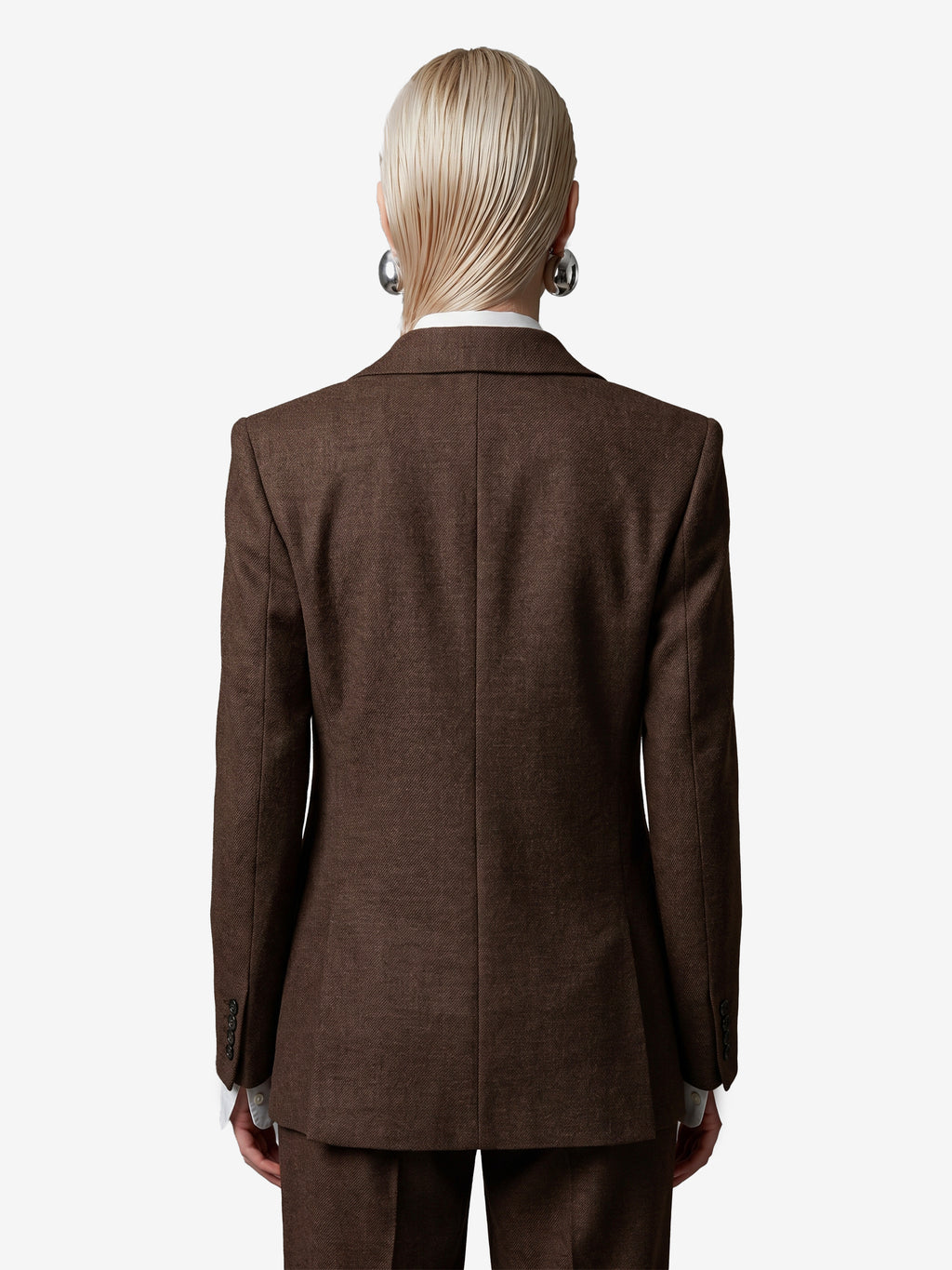 Max Mara Women's Pulvino Double-breasted Jacket in Brown