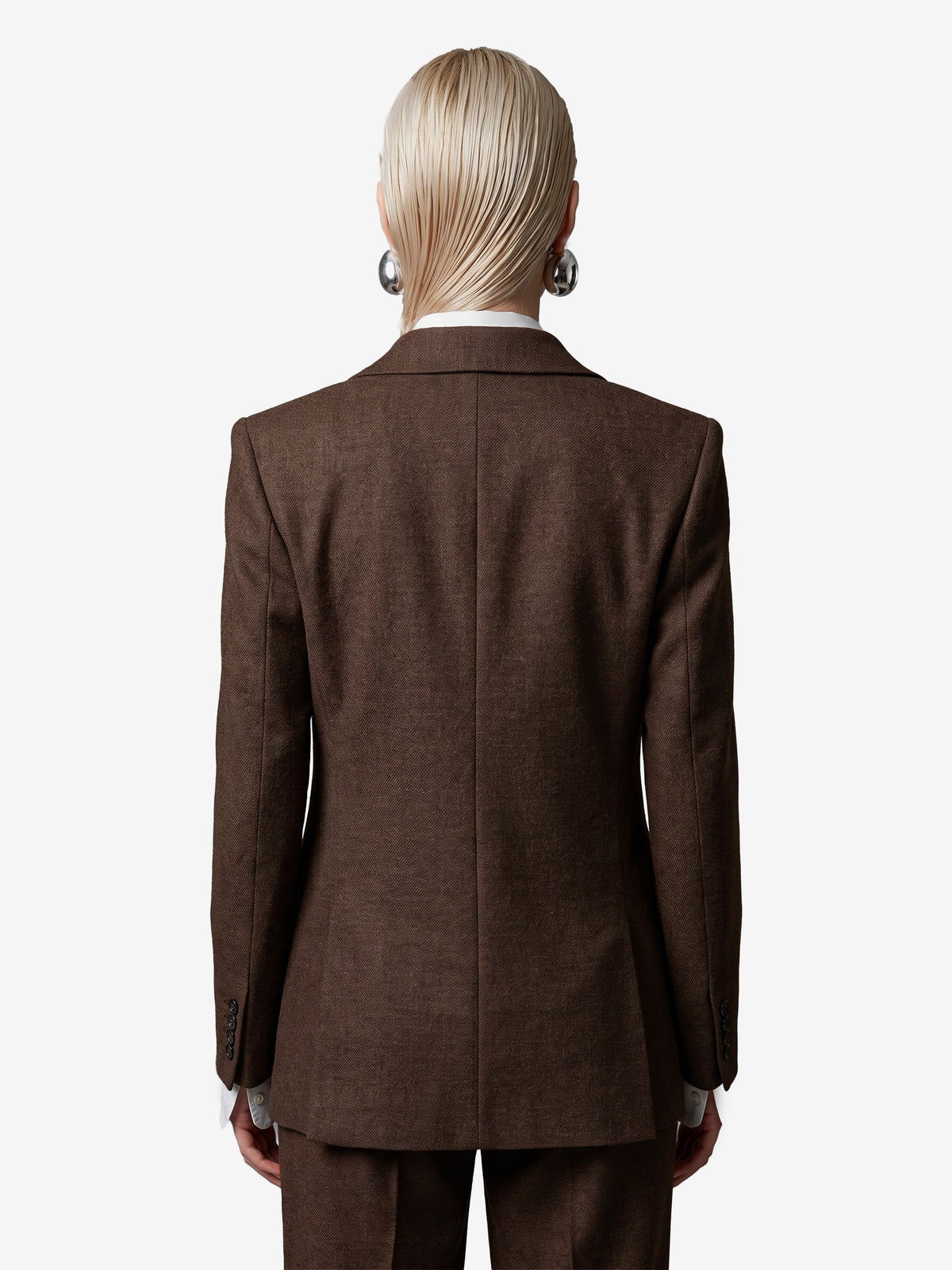 Max Mara Women's Pulvino Double-breasted Jacket in Brown
