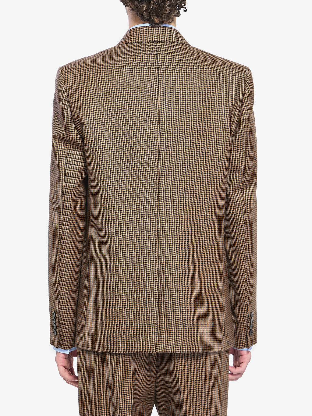 Gucci Men's Wool Tweed Jacket in Beige
