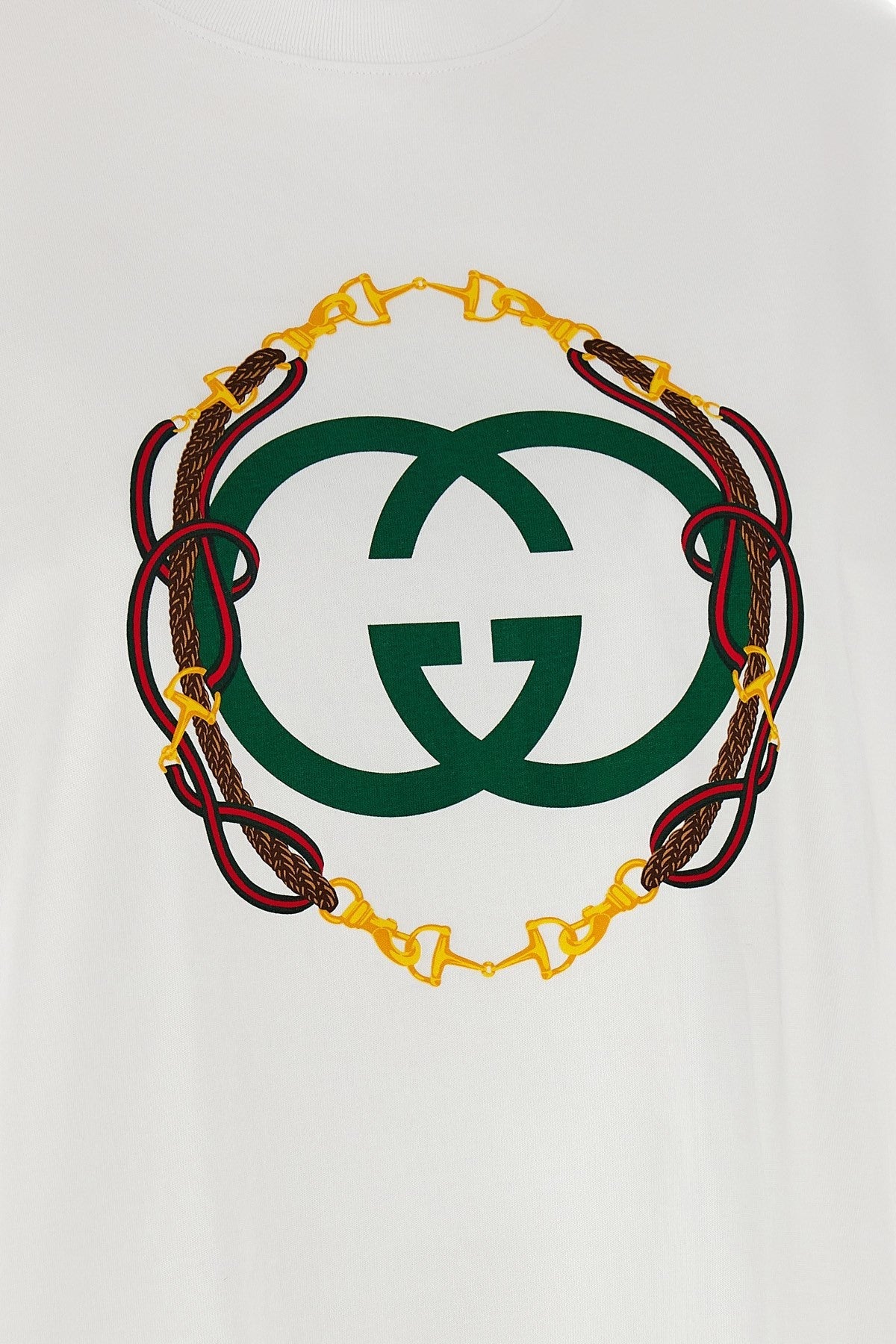 Gucci Women's Logo T-Shirt in White