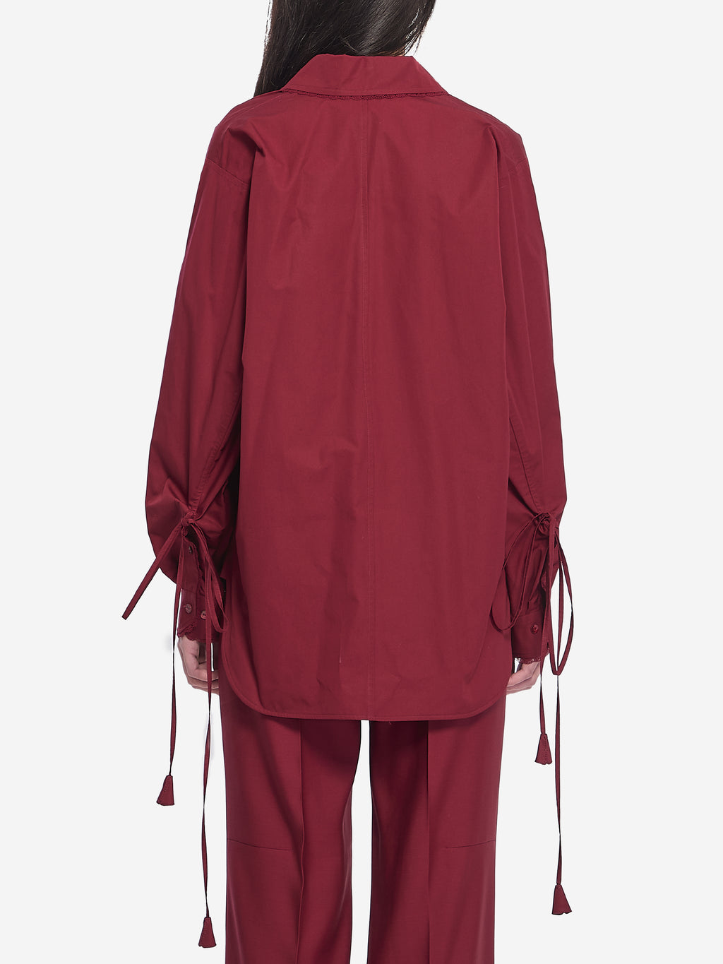 Gucci Women's Shirt with Ties in Red