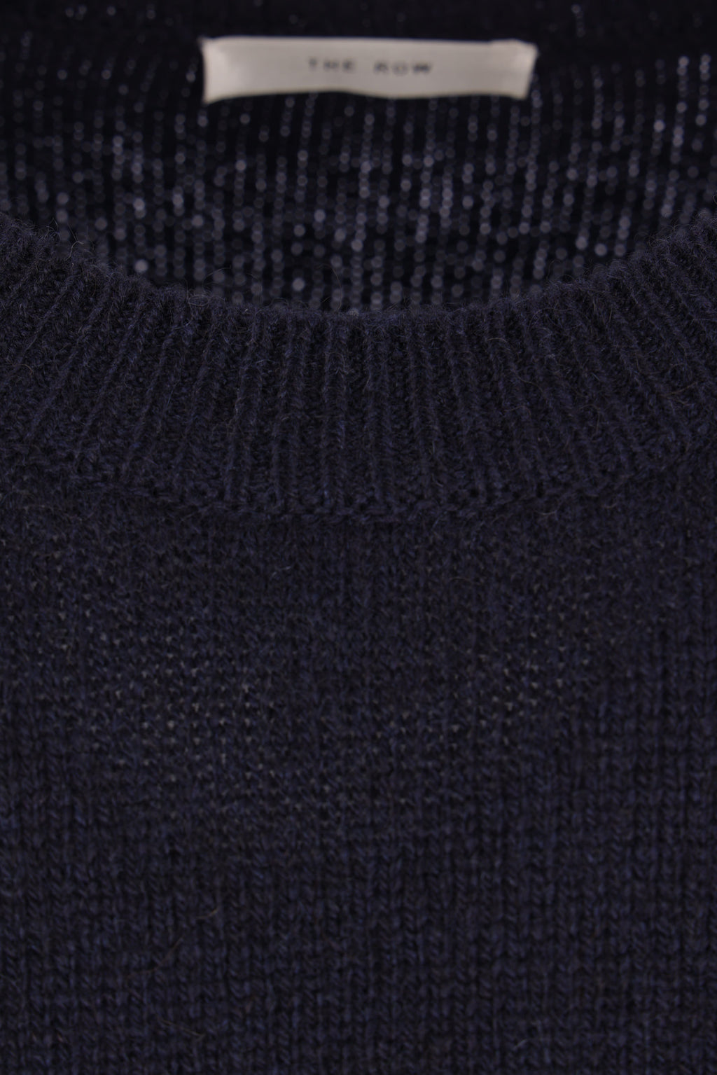 The Row Men's Sweater in Blu Navy Scuro
