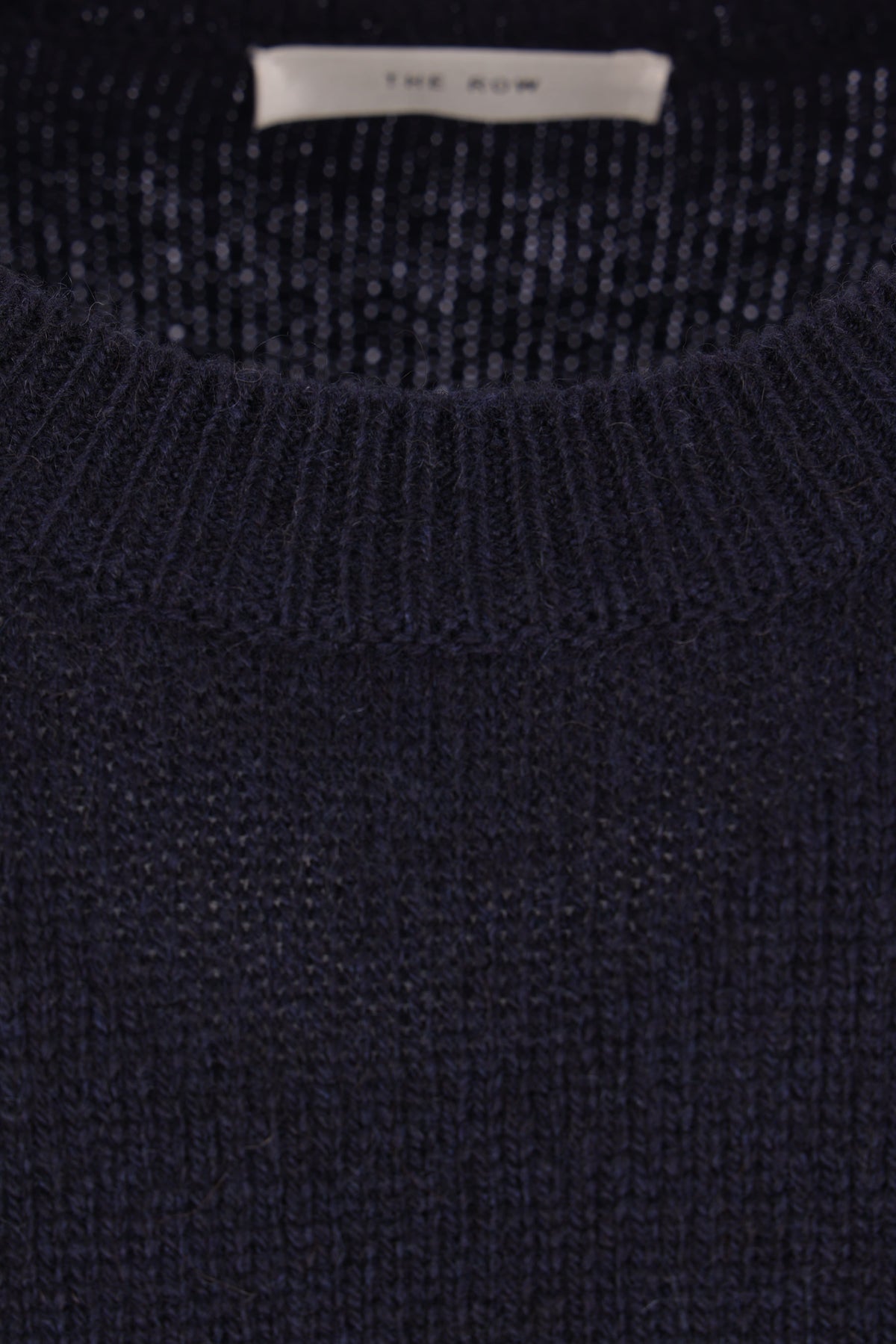 The Row Men's Sweater in Blu Navy Scuro