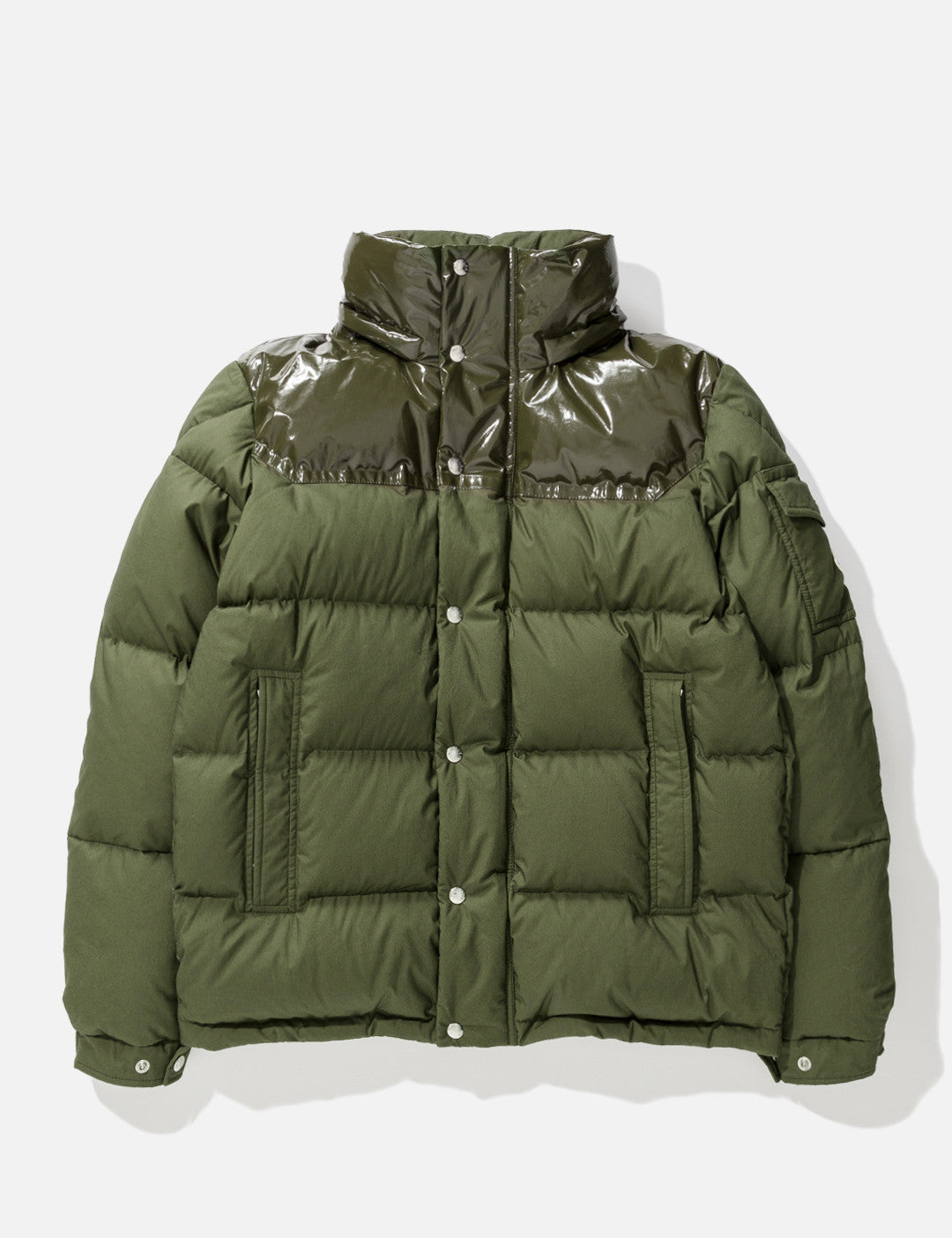 Moncler Men's Chardon Down Jacket in Olive