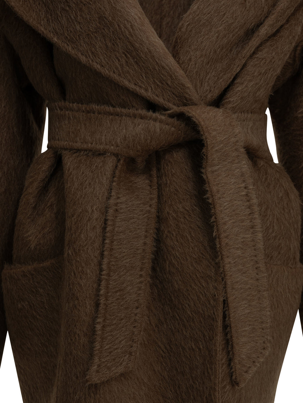 Max Mara Women's Short camel-colored coat in Brown