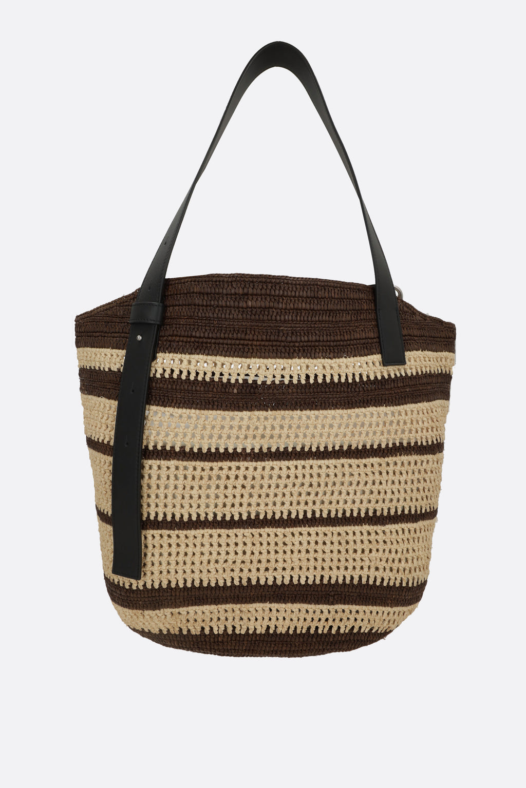 Loewe Men's Bag in Chocolate/Natural