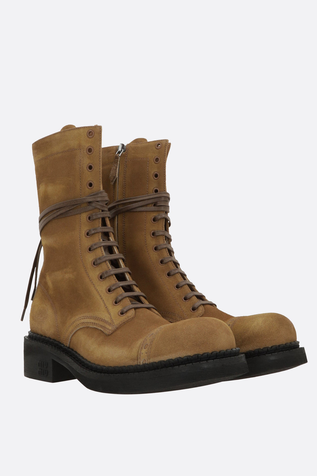 Miu Miu Women's Boots in Brown